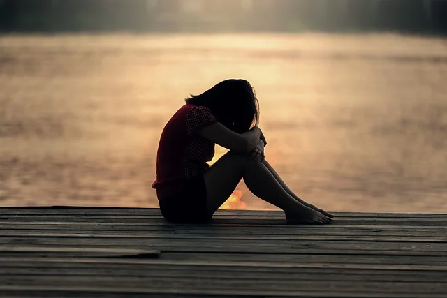femme triste